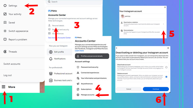 How to Delete an Instagram Account Permanently on PC