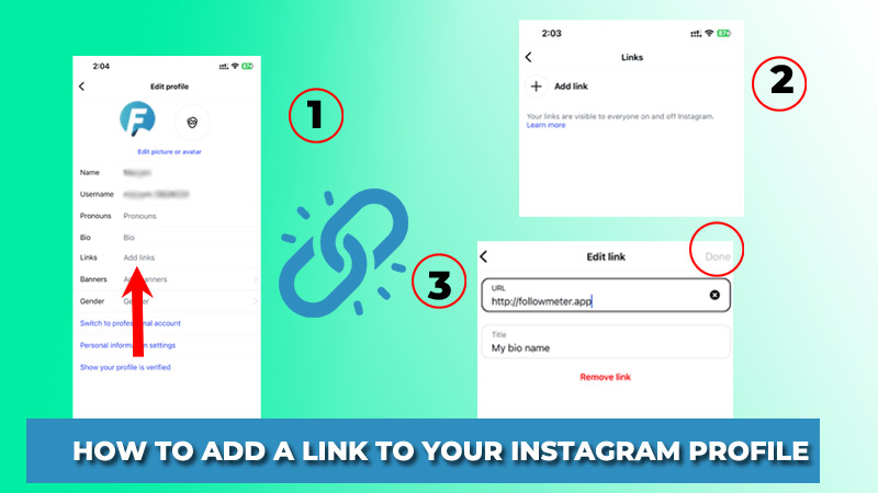 How to add a link to your Instagram profile