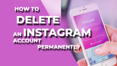 How to delete an Instagram account permanently?