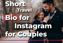 Short Travel Bio for Instagram for Couples