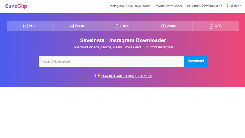 SaveInsta Story downloader on iphone