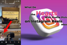What Do the Hearts With Profile Pictures on Instagram Reels Mean