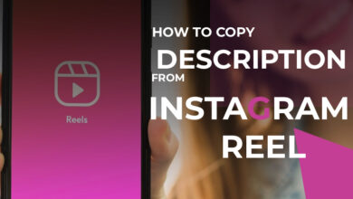 How to Copy Description from Instagram Reel