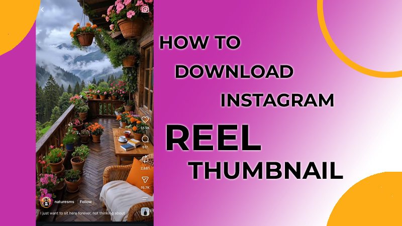 How to Download Instagram Reel Thumbnail?