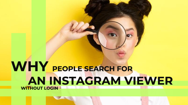 Why People Search for an Instagram Viewer Without Login