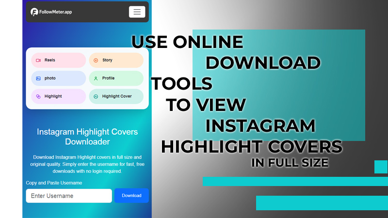 Use Online Download Tools