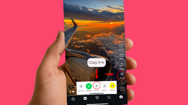 Download Instagram Reel and copy Reel link