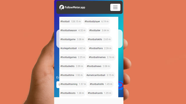 Copy and Use Hashtags