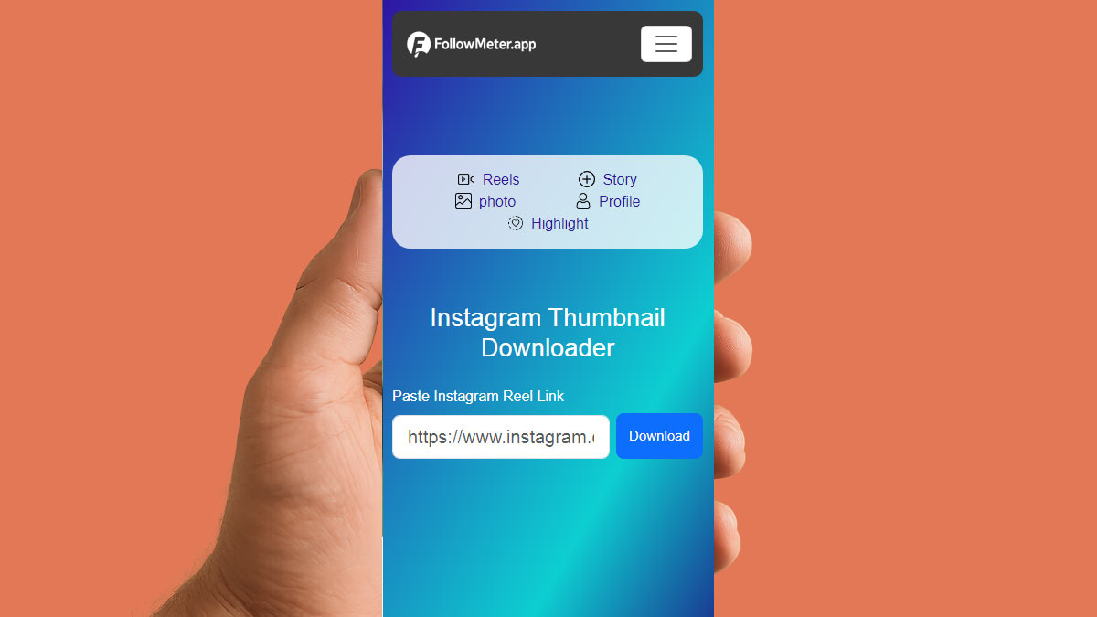 Instagram Thumbnail Downloader